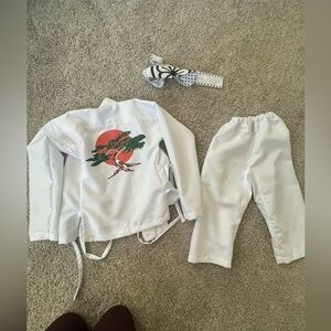 The Karate Kid costume 4T